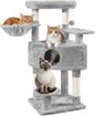 Yaheetech 46in Cat Tree Tower | Multi-Level Indoor Activity Center by Yaheetech