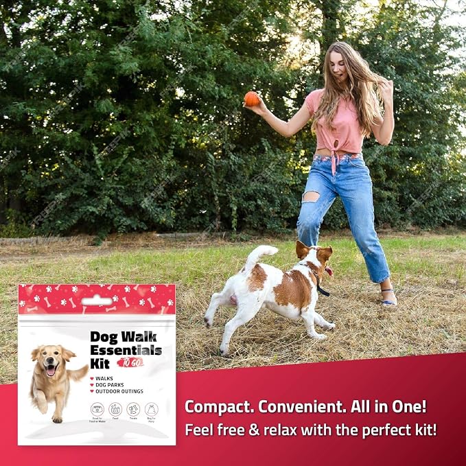 pH Advantage Dog Walking Essentials Kit – Includes Poop Bags, Disposable Water - Image 4