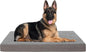 Jumbo Dog Bed for Large Dogs, Orthopedic Memory Foam Pet Bed, Washable Dog by ABETTERLIFEWITHPET