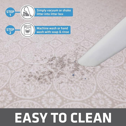Drymate Cat Litter Box Mat, Litter Trapping Mat, Waterproof, Urine-Proof - Image 5