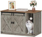 Cat Litter Box Enclosure, Hidden Litter Box Cabinet Furniture by Hzuaneri