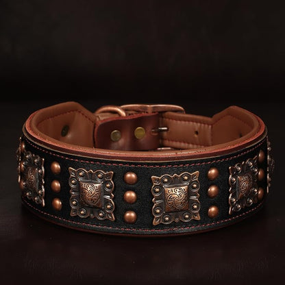 PET ARTIST Genuine Leather Dog Collar - Image 8