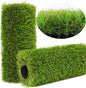 Artificial Grass Rug Outdoor Indoor 14FTX83FT Fake Grass Carpet Green Synthetic by NINXIANG