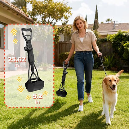 20L Dog Poop Trash Can Outside - Image 5