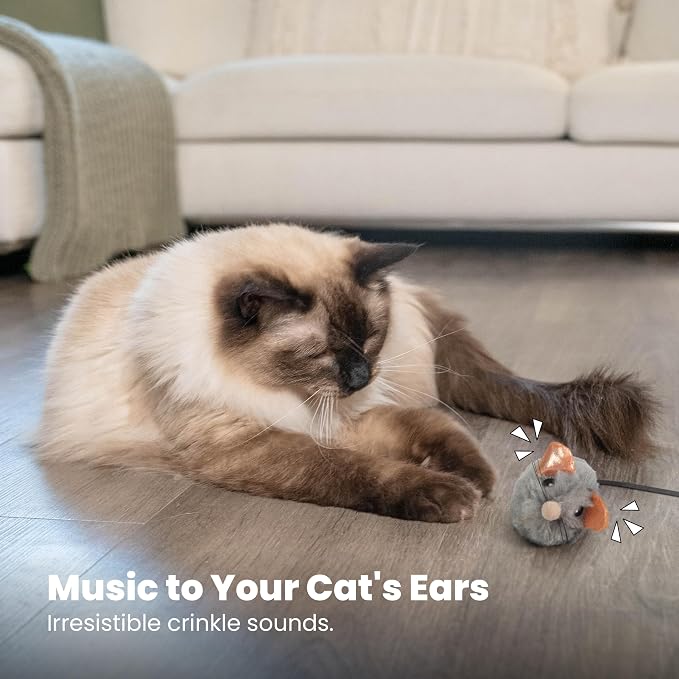 Catstages Squeak Squeak Mouse Cat Toy - Image 9