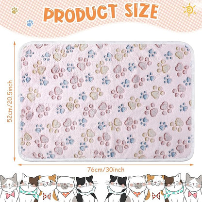 Tatuo 4 Pcs Dog Blanket for Pet Cat Blankets Indoor Puppy Teething Stuff Toys - Image 6