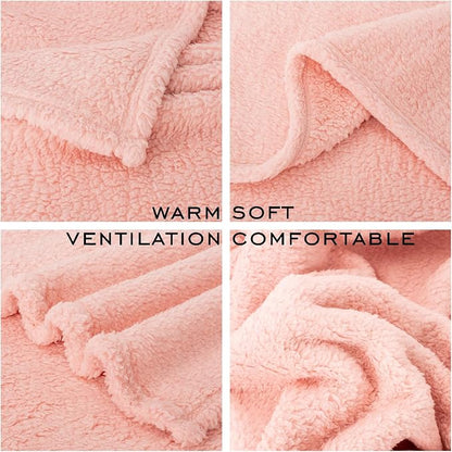 2 Blankets, Dog Cat Pet Blanket, Soft Warm Fleece, - Image 4