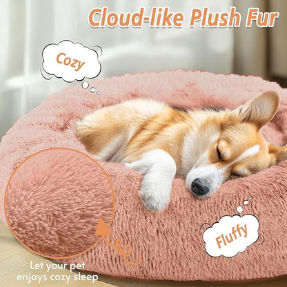 JOLLYVOGUE Calming Dog Bed for Small Dogs - Image 2