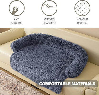 Tinaco Calming Dogs/Cats Bed Mats, Dog Pad Washable Removable Couch Cover - Image 4