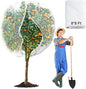 8 x 8ft Large Fruits Tree Netting, Garden Mesh Insect Tree Cover by Waybas