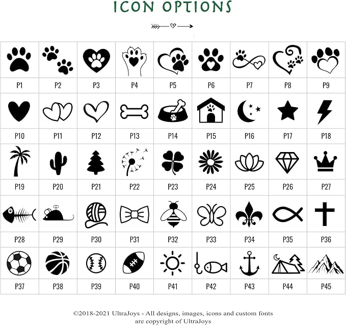 Ultra Joys Dog ID Tag, Custom Dog Tag Personalized Cat Tag, Pet ID Tag - Image 5