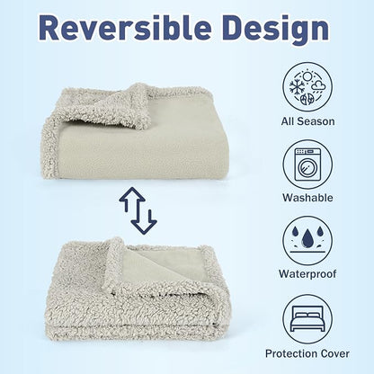 Kritter Planet Large Waterproof Bed Blanket - Image 2