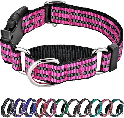 Hikiko Martingale Dog Collars Reflective Nylon Puppy Dog Collar by Hikiko