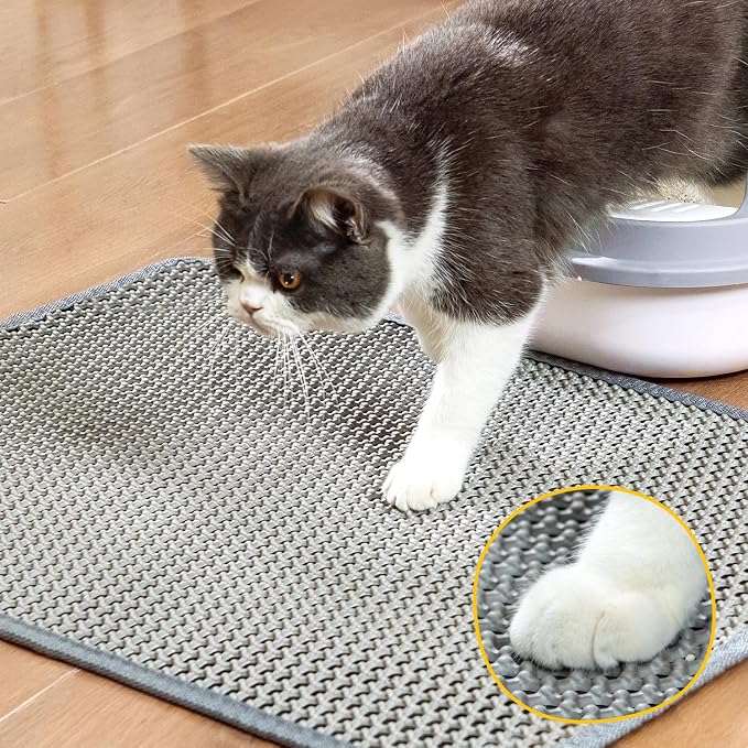 Cat Litter Mat New Size 23.6"x14.6" - Image 6