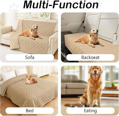 hyha Waterproof Dog Bed Blanket, Soft Pet Blankets, Waterproof Couch Cover - Image 5
