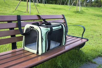 Soft Sided Carrier for Small Medium Cats Dogs, TSA Airline Approved Collapsible - Image 8