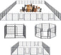 Dog Playpen, Portable Outdoor Dog Fence, Dog Playpen by XDPET