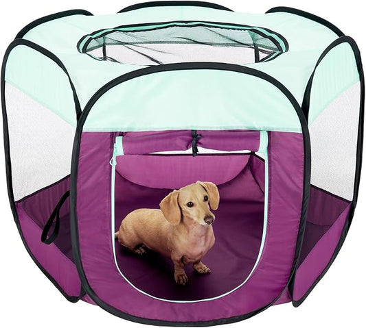 Furhaven Portable Pet Playpen for Dogs & Cats, Extra Large Indoor Kitten Playpen by FurHaven