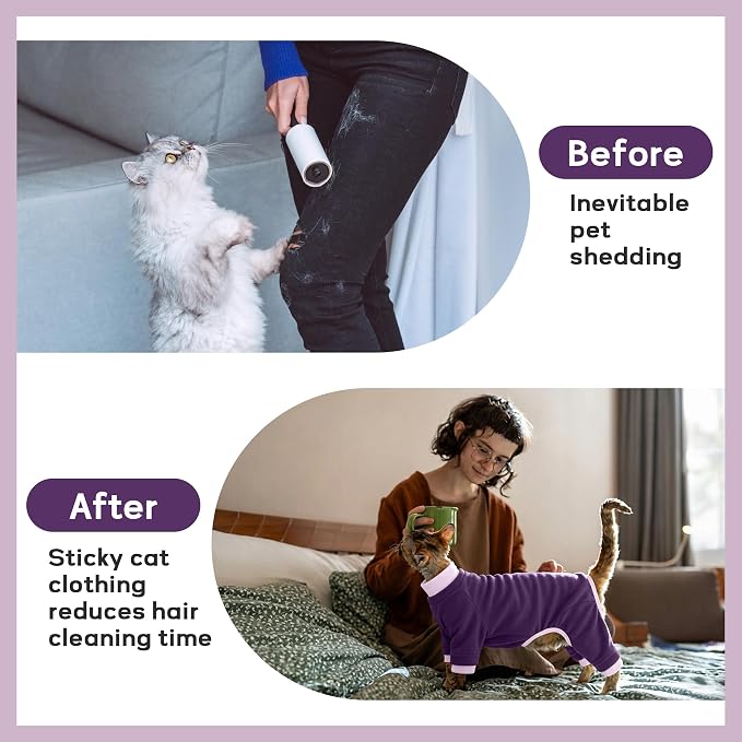 PUMYPOREITY Cat Hair Sticky Sweater, Recovery Suit - Image 3