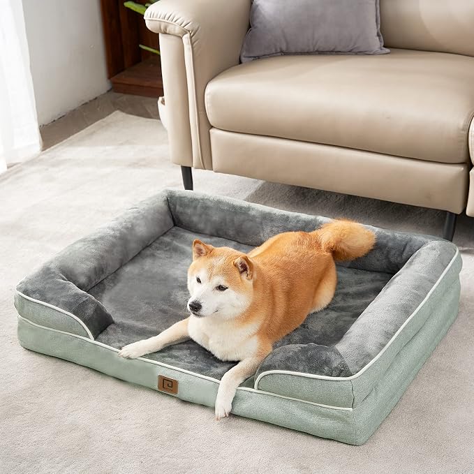 EHEYCIGA Orthopedic Dog Beds for Large Dogs, Waterproof Memory Foam Large Pet - Image 7