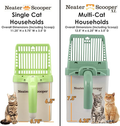 Neater Pet Brands Neater Scooper Standard Cat Litter Scoop, 60 Refill Bags – - Image 5