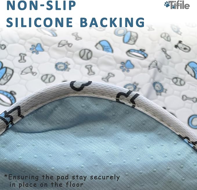 Washable Pee Pads for Dogs, 2 Pack Reusable Puppy Pads, Absorbent Whelping - Image 5