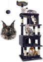 Globlazer Heavy Duty Cat Trees for Large Cats, Sturdy 72in Maine Coon Cat Tree by Globlazer