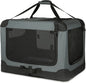 Amazon Basics 4-Door Portable Folding Soft Dog Crate, Collapsible Travel Kennel by AmazonBasics