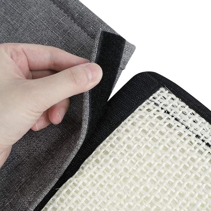 HAOZAIKEJI Cat Scratcher Mat Sofa Protector Natural Sisal Cat Scratching Mat - Image 8