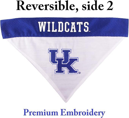 Pets First Collegiate Pet Accessories, Reversible Bandana, Kentucky Wildcats - Image 2