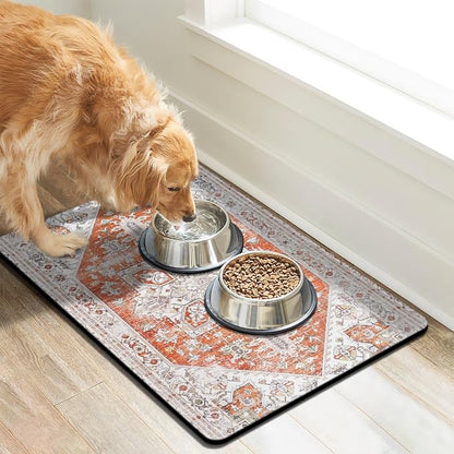 Eco-Friendly Boho Pet Feeding Mats - Image 2