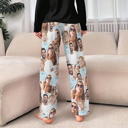 Custom Pajamas Pants with Photo - Image 4