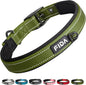 Fida Heavy Duty Dog Collar, Ultra Comfortable Soft Neoprene Padded, Adjustable by Fida