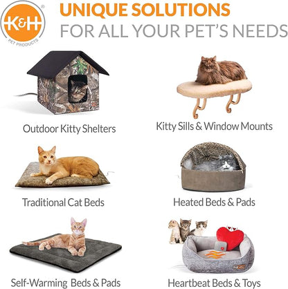 K&H Pet Products Kitty Sill Heated Cat Window Perch - Image 10