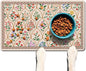 Absorbent Pet Dog Bowl Mat for Food and Water, Pet Cat Food Feeding Mat by Ideasonna
