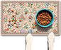 Absorbent Pet Dog Bowl Mat for Food and Water, Pet Cat Food Feeding Mat by Ideasonna