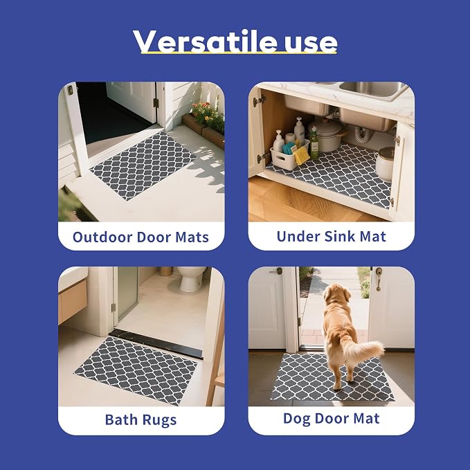 Cooyes Large Dog Food Mat 24"×36", Ultra-Absorbent Dog Bowl Mat - Image 9