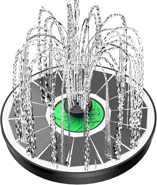 Yzert Solar Fountain for Bird Bath Glass by Yzert