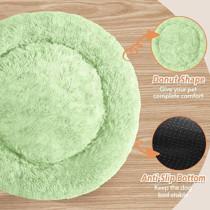 JOLLYVOGUE Calming Dog Bed for Small Dogs - Image 3