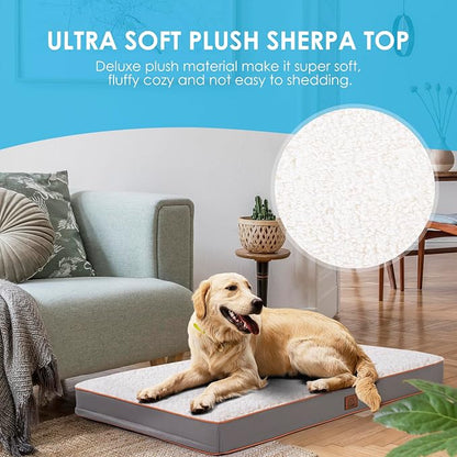 Orthopedic Dog Bed for Large Dogs and Extra Large Dogs, XL Dog Bed - Image 7