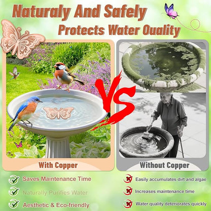 Bird Bath Copper Disk, 0.6mm Reinforced 99.9% Pure Copper Cleaning Disk - Image 4