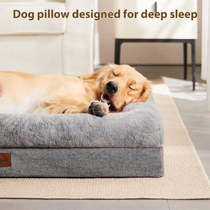 BFPETHOME Orthopedic Dog Bed for Large Sized Dogs – Washable Dog Couch Bed - Image 7
