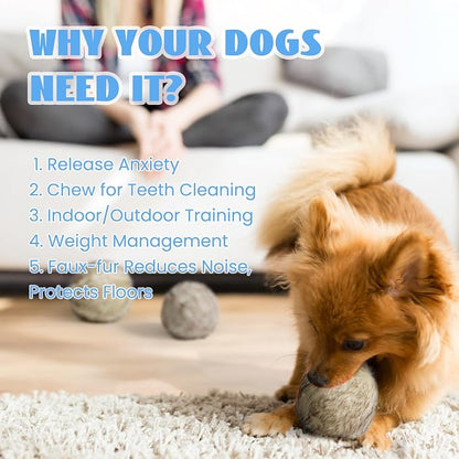 Nocciola Wobble Giggle Ball for Dogs, Interactive Dog Toys for Boredom - Image 3