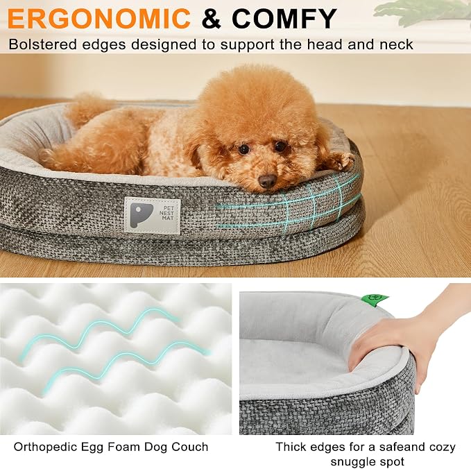 Dog Bed Medium Size Dog, Orthopedic Bed - Image 4