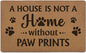 Funny Dog Door Mats, Dog Lovers Mom Dad Gifts Door Mat by Unknown