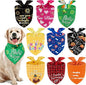 Weewooday 9 Pcs Holiday Dog Bandanas St' Patrick's Day Easter Bandanas Birthday by Weewooday