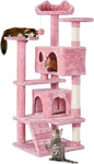 Yaheetech 54in Cat Tree Tower, Dangling Balls Cat Play House by Yaheetech