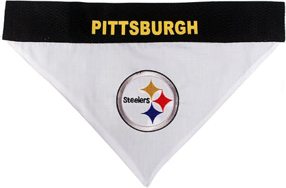 Pets First NFL Pittsburgh Steelers Reversible Bandana Size XX-Large - Image 3