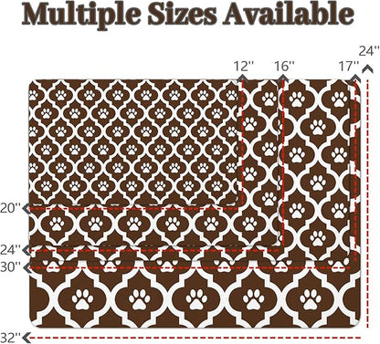 Dog Food Mat 24X32 Inch Pet Feeding Absorbent Mats - Image 4
