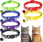 6 Pcs Collar for Cats, Breakaway Cat Collars Reflective Safety Kitten Collar by Unknown